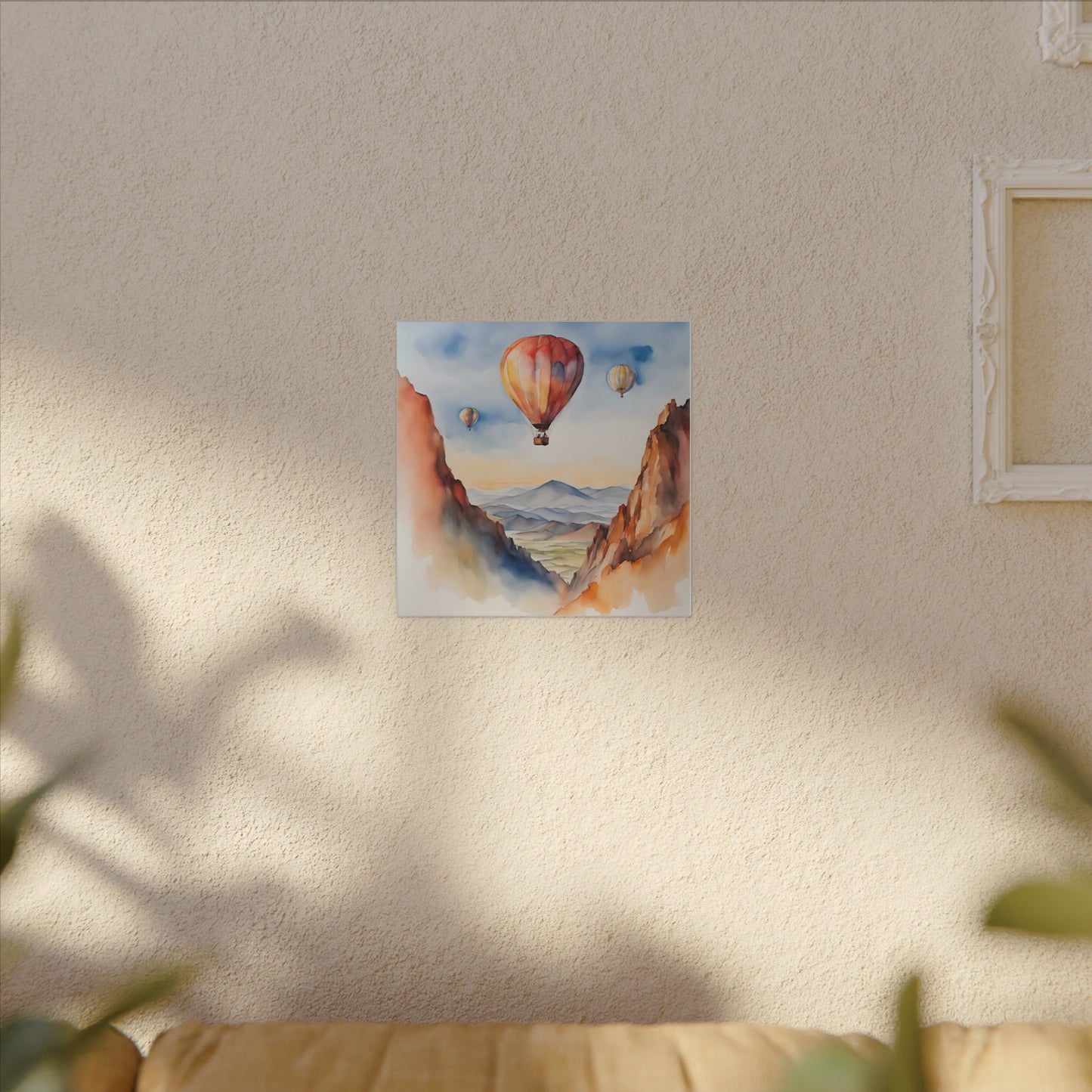 Matte Wall Canvas - Hot Air Balloons - Wheels & Wings Collection