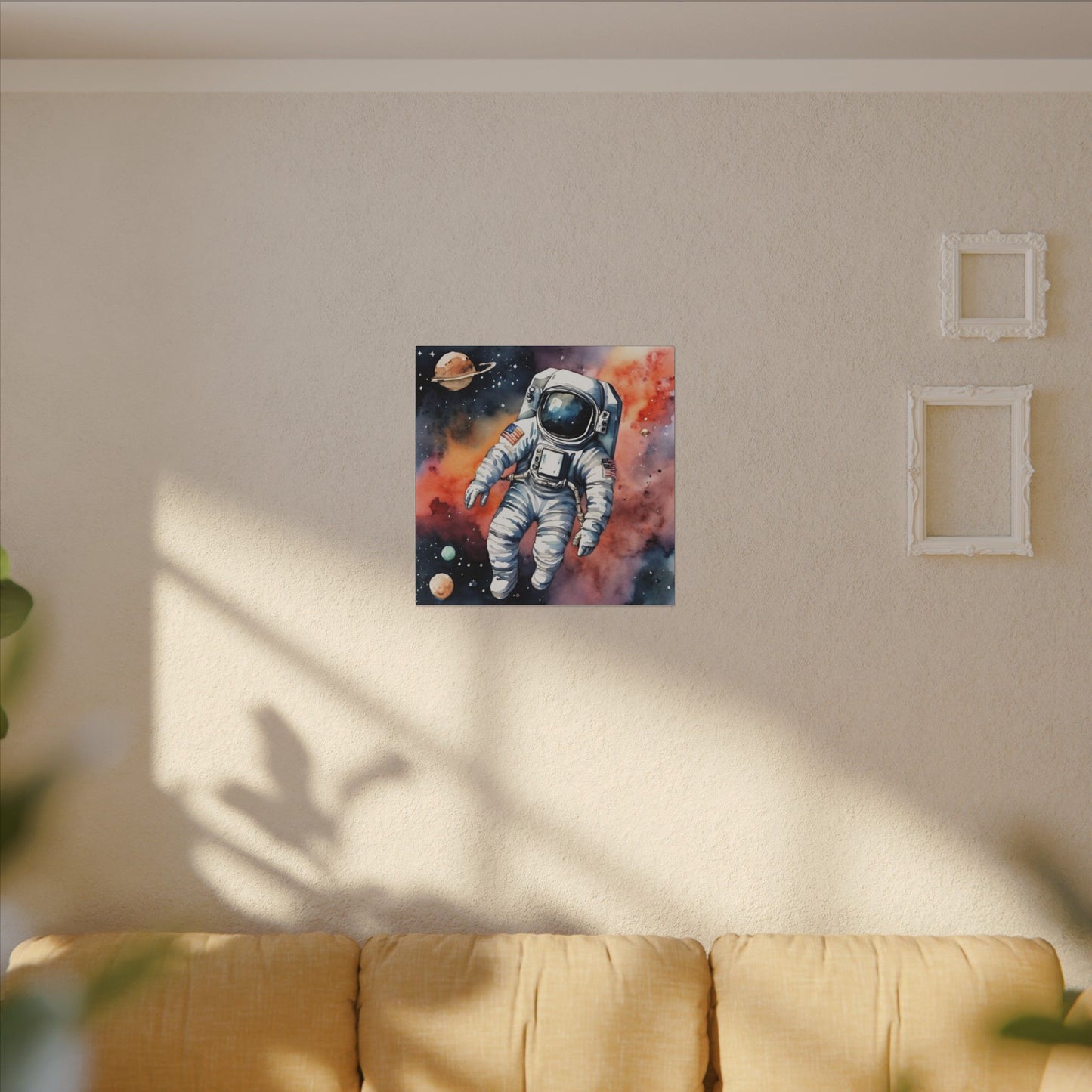 Matte Wall Canvas - Astronaut - Beyond the Stars Collection