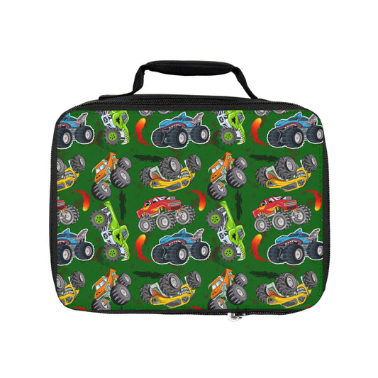 Lunch Bag - Monster Truck - Forest
