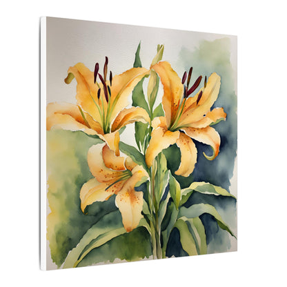 Matte Wall Canvas - Calla Lily - Bloom and Grow Collection