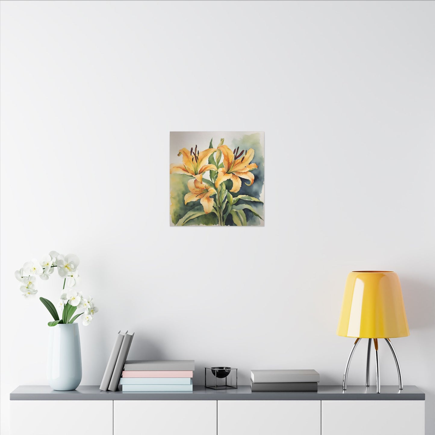 Matte Wall Canvas - Calla Lily - Bloom and Grow Collection