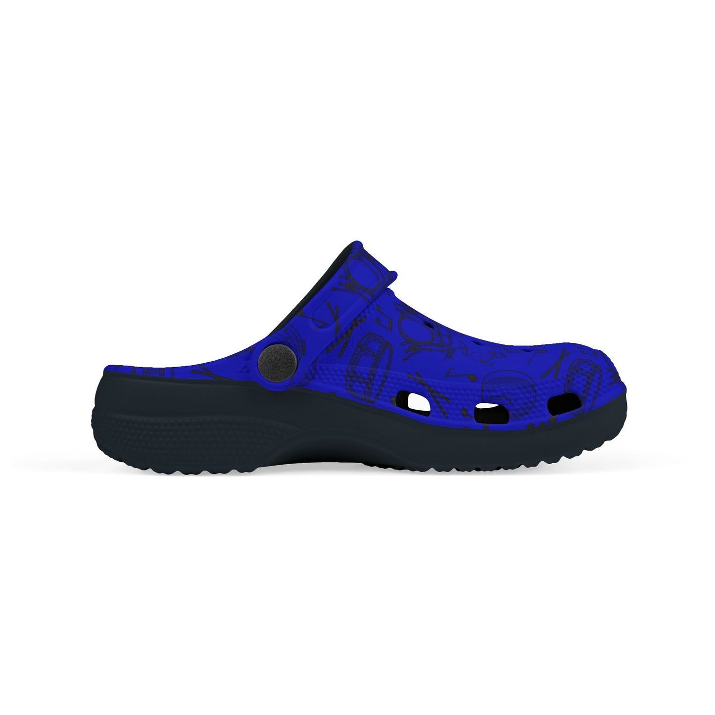 Kid's Foam Clogs - Drums - True Blue