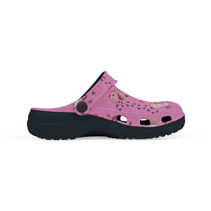 Kid's Foam Clogs - Axolotl - Blush
