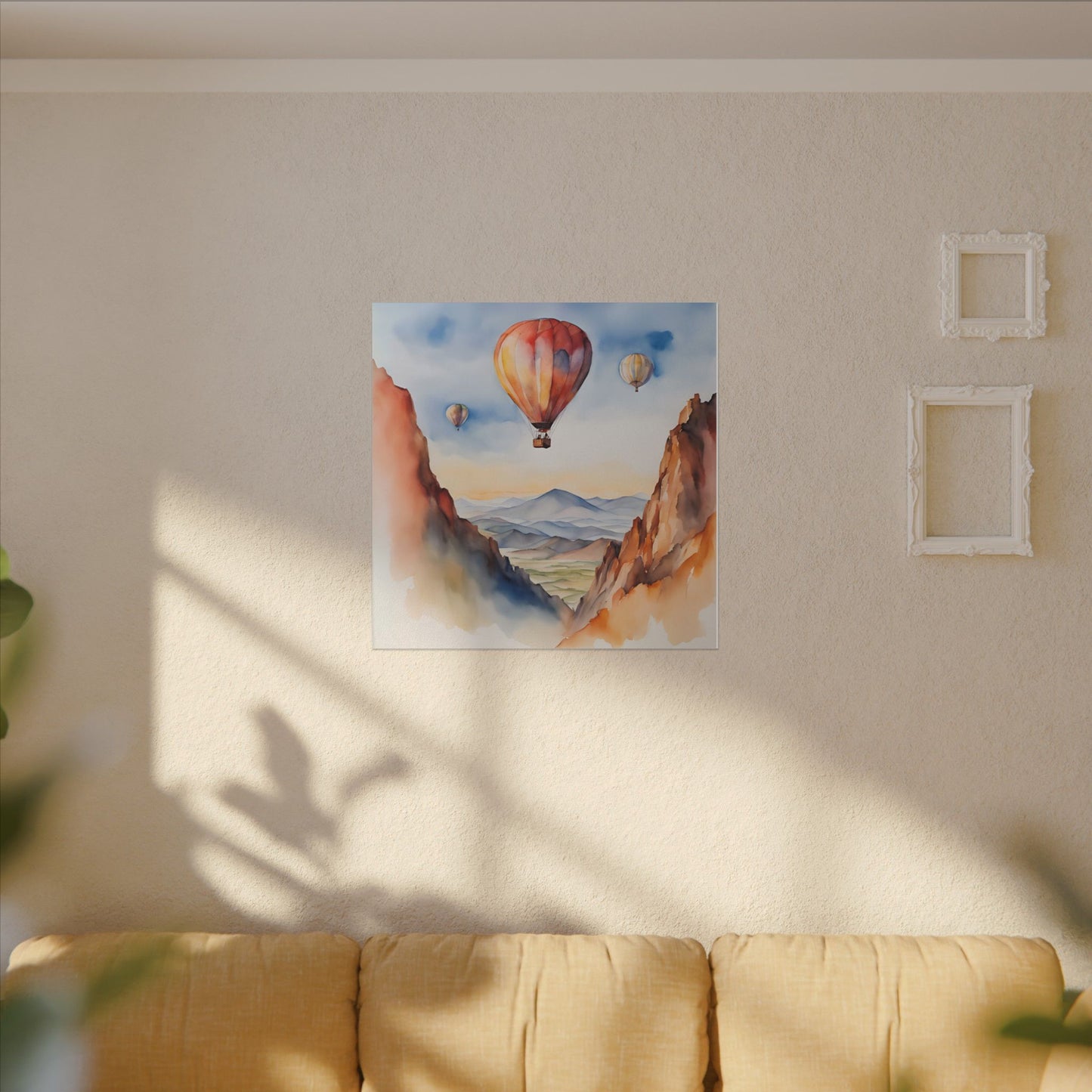 Matte Wall Canvas - Hot Air Balloons - Wheels & Wings Collection