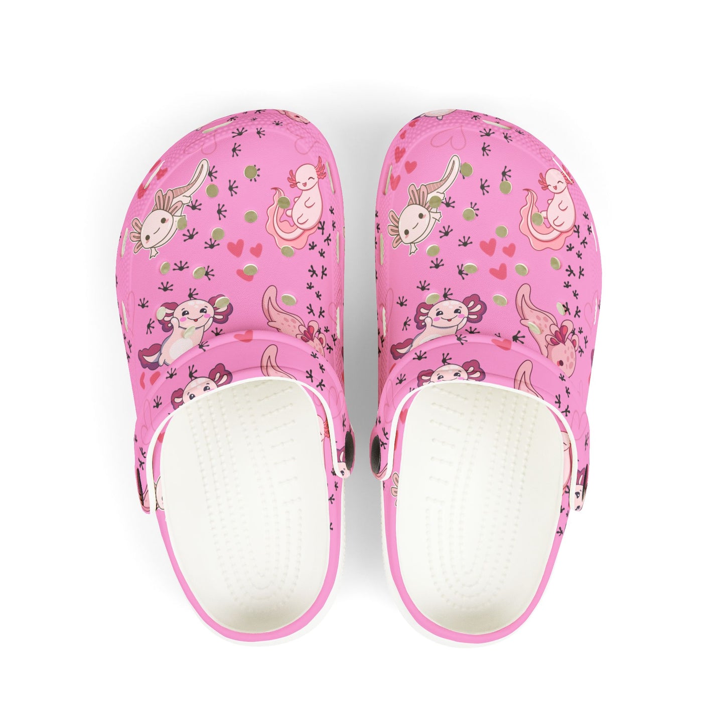 Kid's Foam Clogs - Axolotl - Blush
