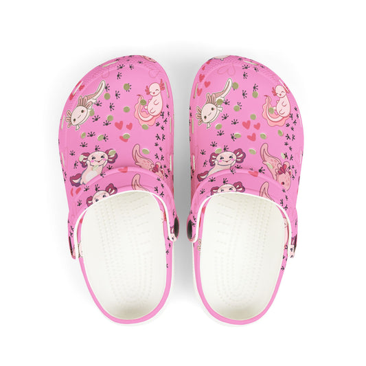 Kid's Foam Clogs - Axolotl - Blush
