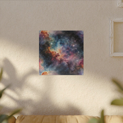 Matte Wall Canvas - Nebula Galaxy Two - Beyond the Stars Collection