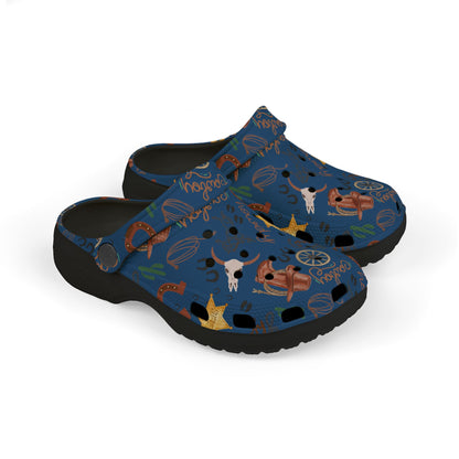 Kid's Foam Clogs - Cowboy - Denim