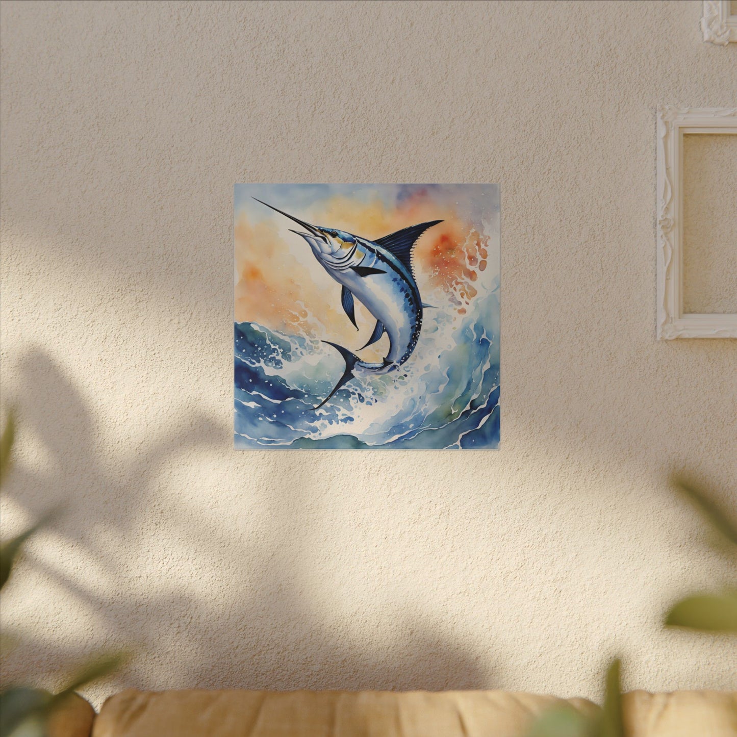 Matte Wall Canvas - Swordfish - The Great Outdoors Collection