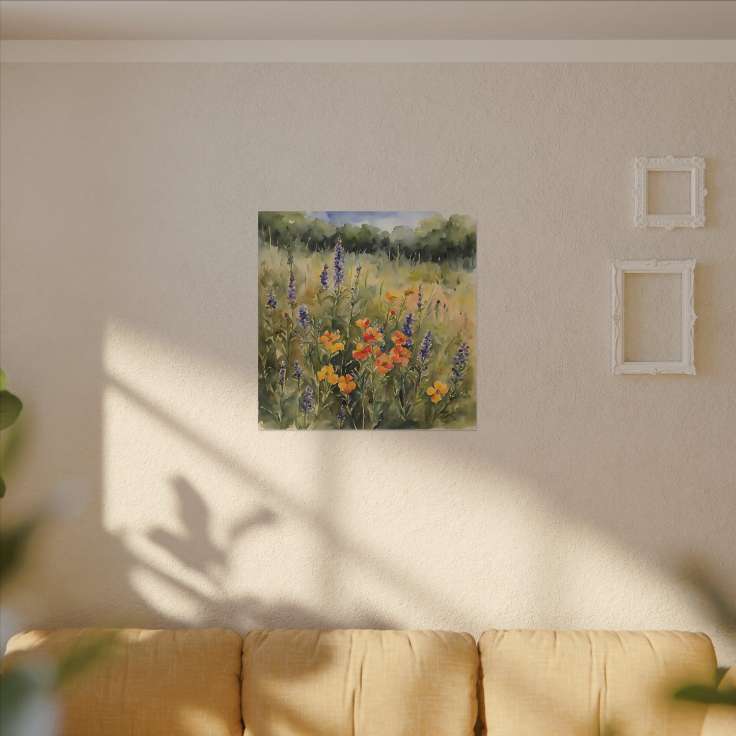 Matte Wall Canvas - Texas Wildflower - Bloom and Grow Collection