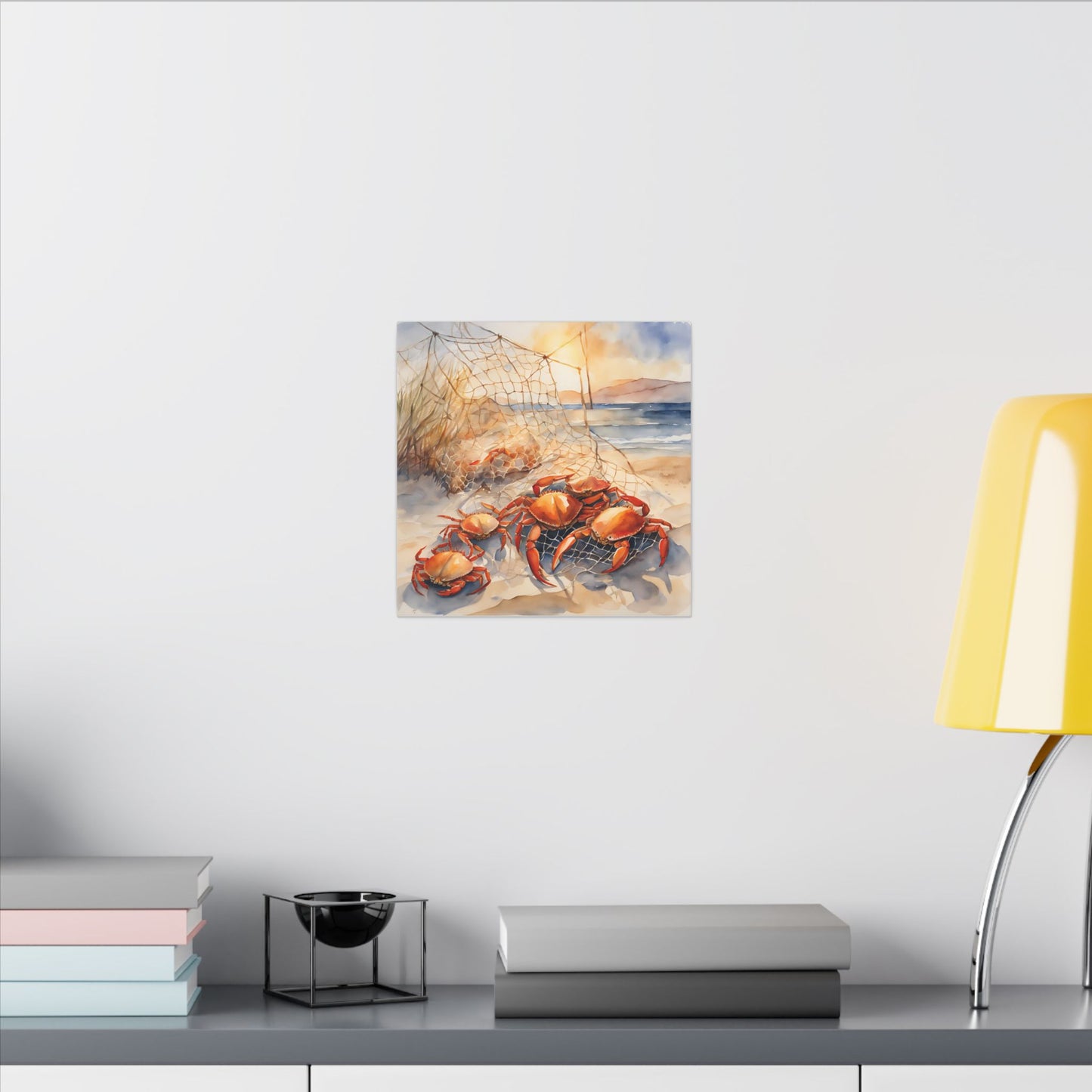 Matte Wall Canvas - Crabbin - The Great Outdoors Collection