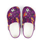 Kid's Foam Clogs - Soccer - Purple