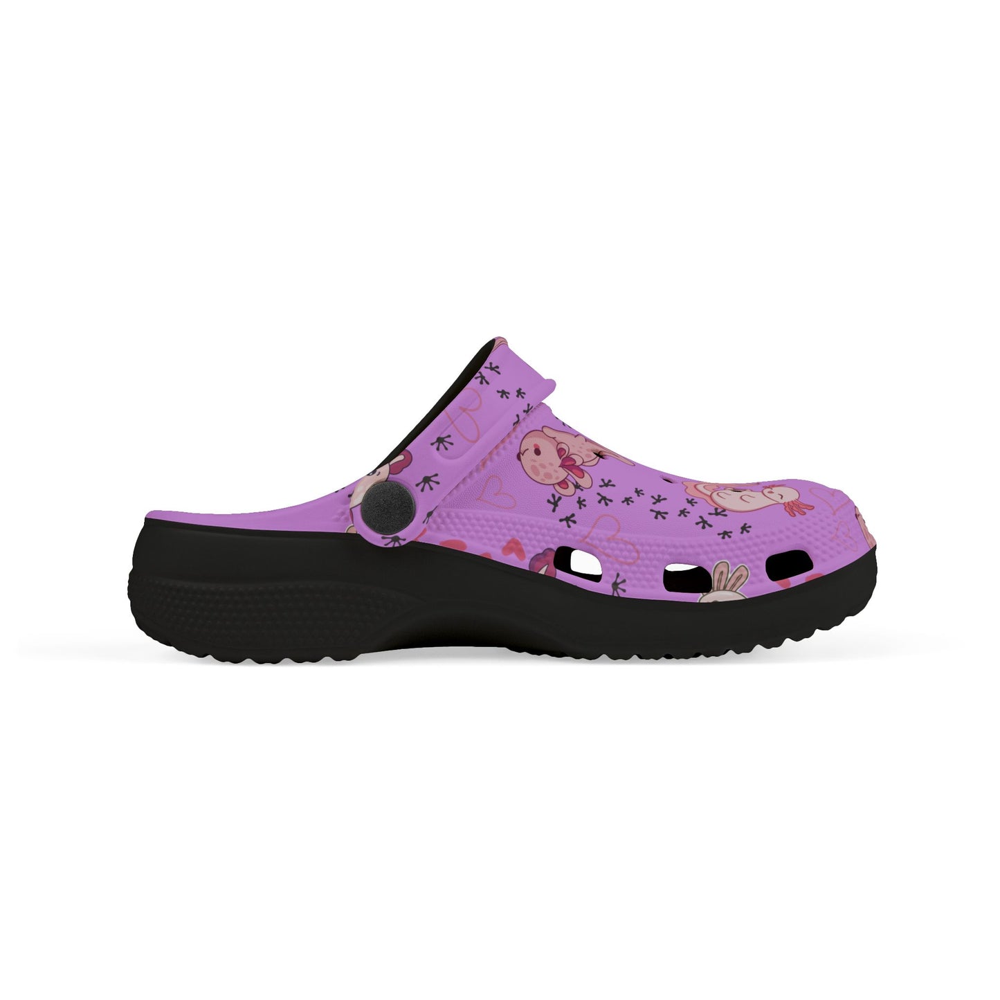 Kid's Foam Clogs - Axolotl - Lilac