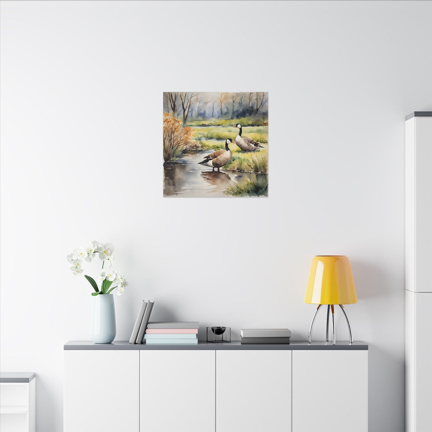 Matte Wall Canvas - Geese - The Great Outdoors Collection