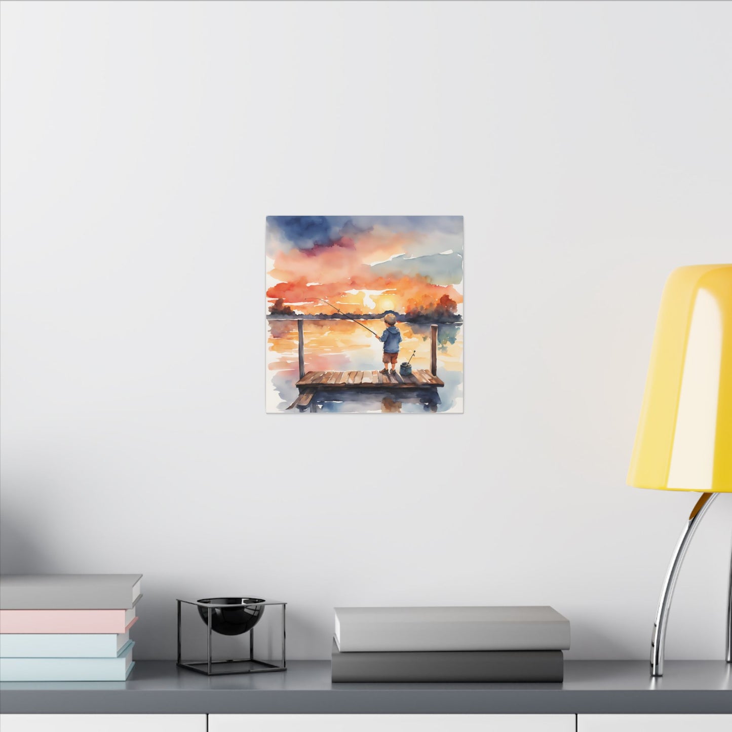 Matte Wall Canvas - Fishing - The Great Outdoors Collection