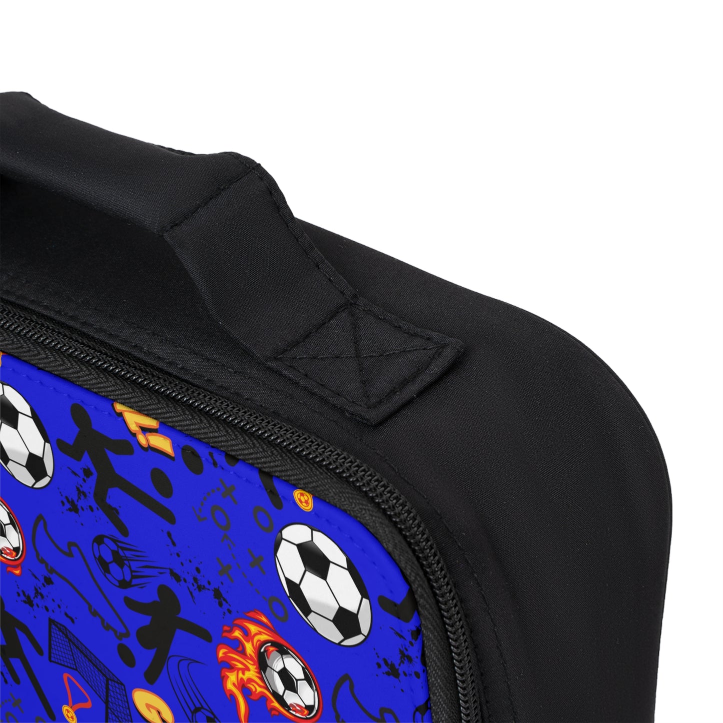 Lunch Bag - Soccer - True Blue