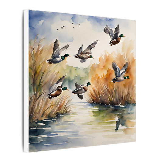 Matte Wall Canvas - Ducks - The Great Outdoors Collection