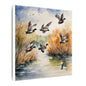 Matte Wall Canvas - Ducks - The Great Outdoors Collection