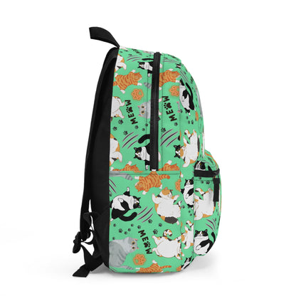 Backpack - Fat Cat - Mint Green