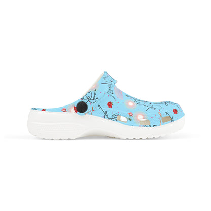 Kid's Foam Clogs - Ballet - Arctic Blue