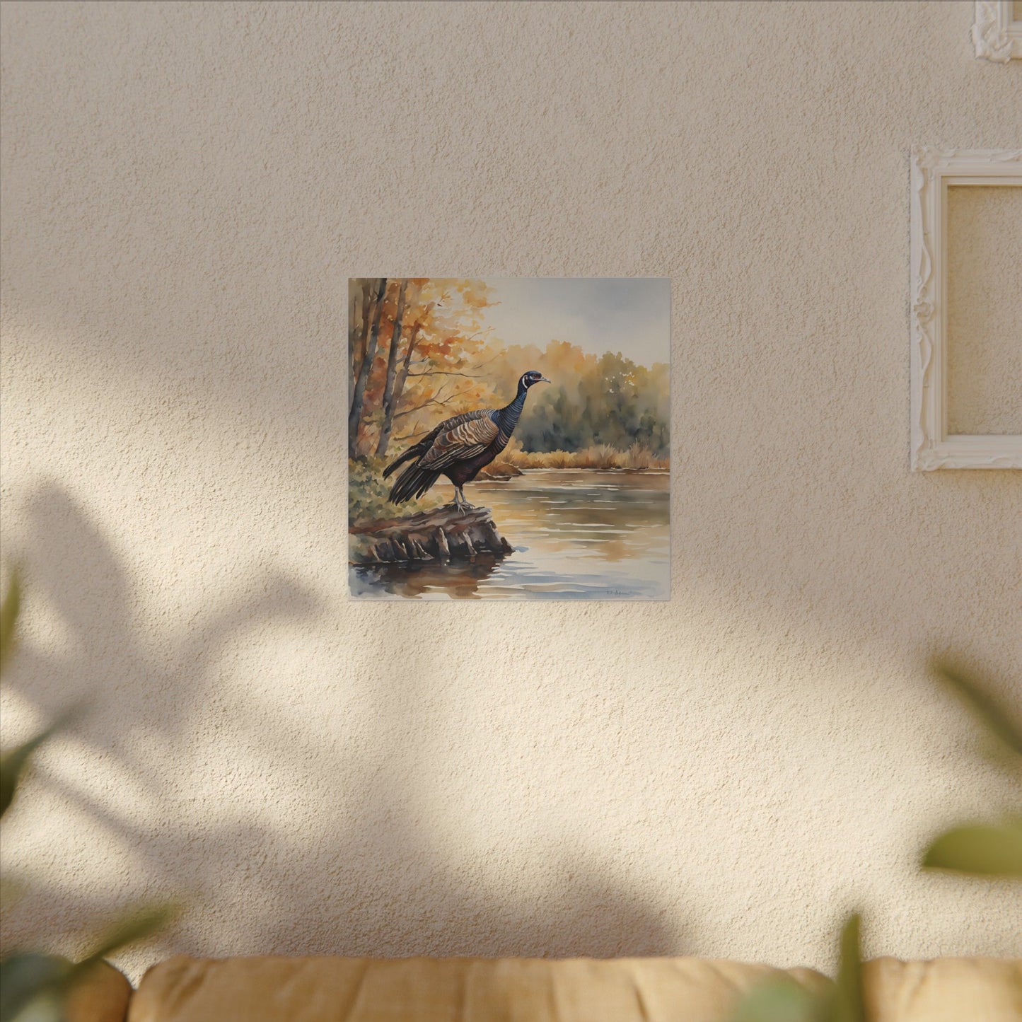 Matte Wall Canvas - Wild Turkey - The Great Outdoors Collection