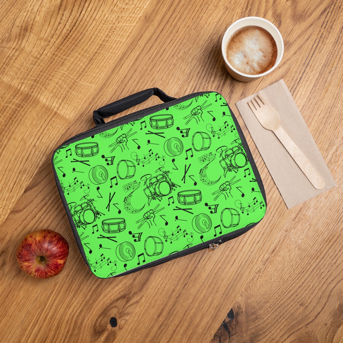 Lunch Bag - Drums - Screamin' Green