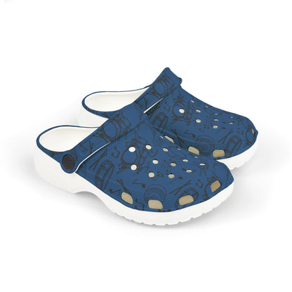 Kid's Foam Clogs - Drums - Denim