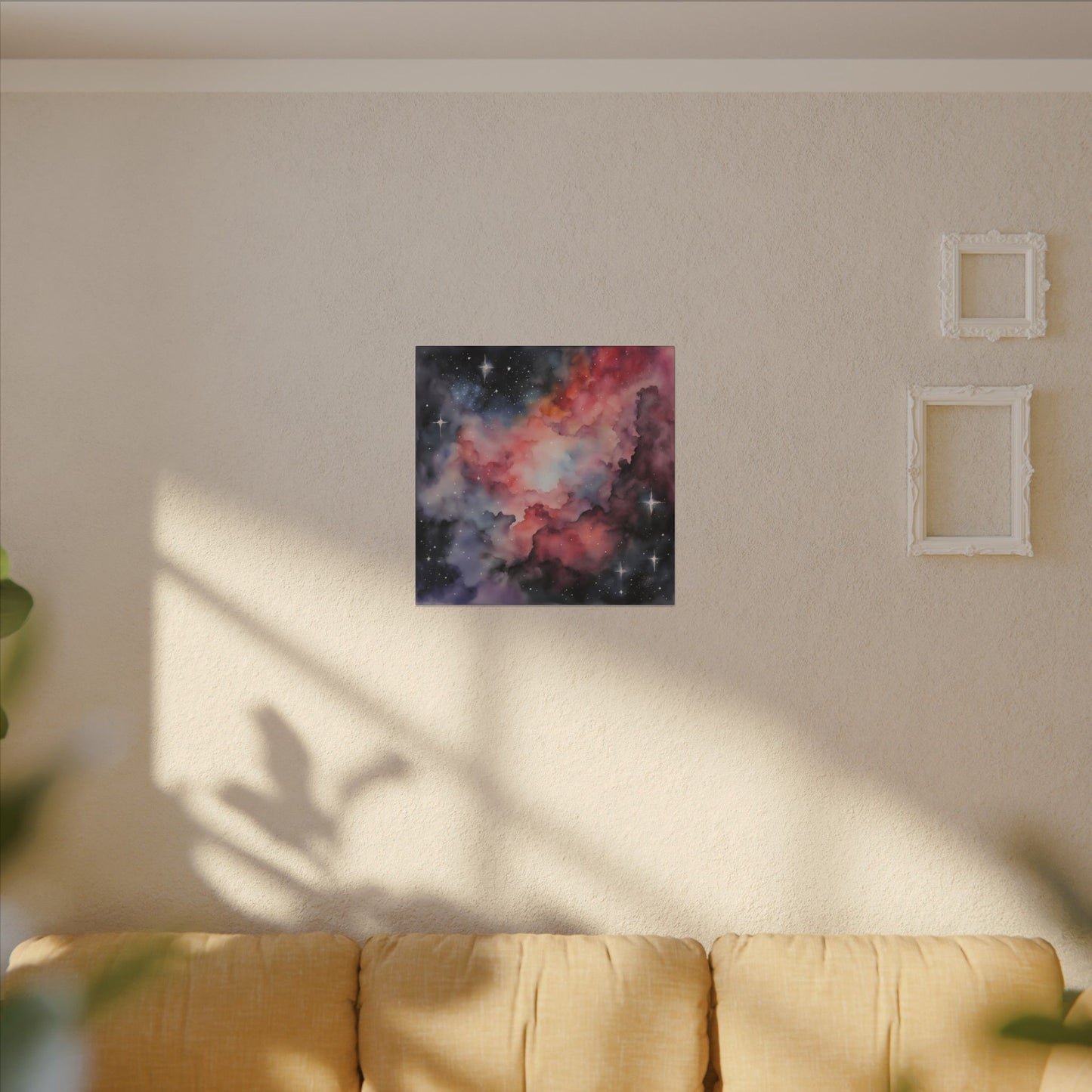 Matte Wall Canvas - Nebula Galaxy One - Beyond the Stars Collection