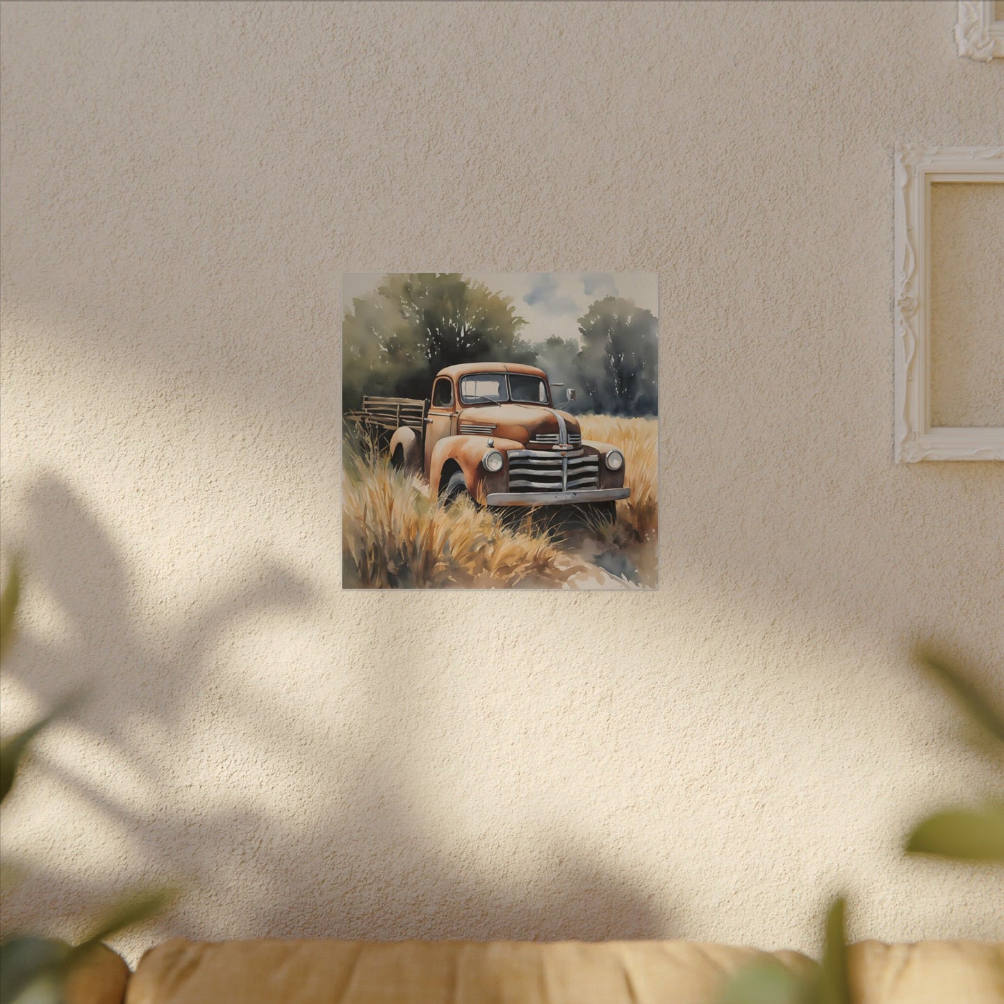 Matte Wall Canvas - Good Old Truck - Wheels & Wings Collection