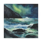 Matte Wall Canvas - Sea at Night - Neptune's Nursery Collection