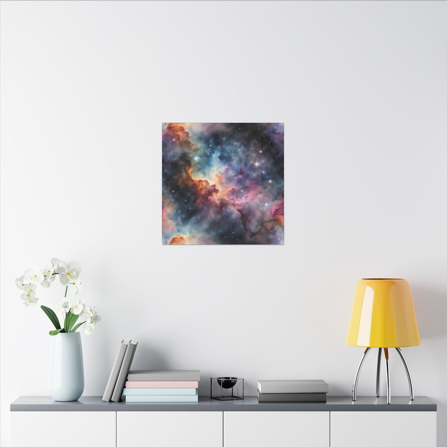 Matte Wall Canvas - Nebula Galaxy Two - Beyond the Stars Collection