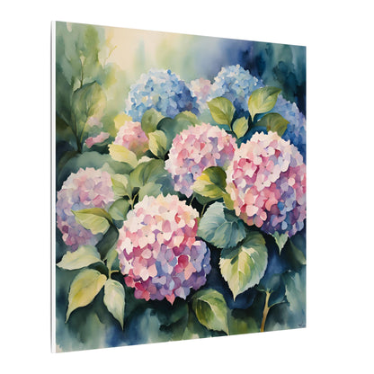 Matte Wall Canvas - Hydrangea - Bloom and Grow Collection