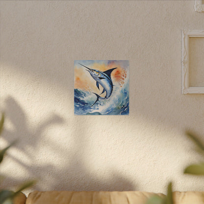 Matte Wall Canvas - Swordfish - The Great Outdoors Collection