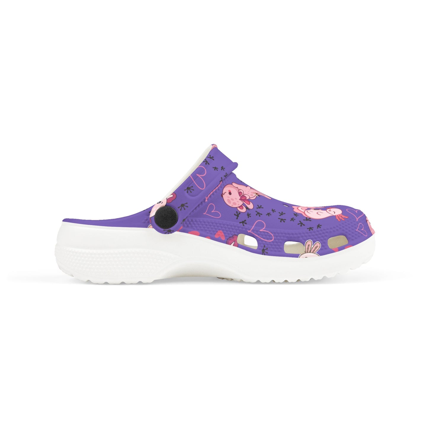 Kid's Foam Clogs - Axolotl - Periwinkle