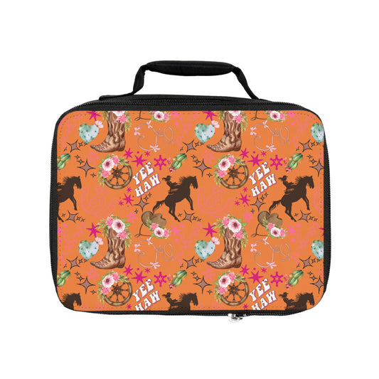 Lunch Bag - Cowgirl - Natural Hide