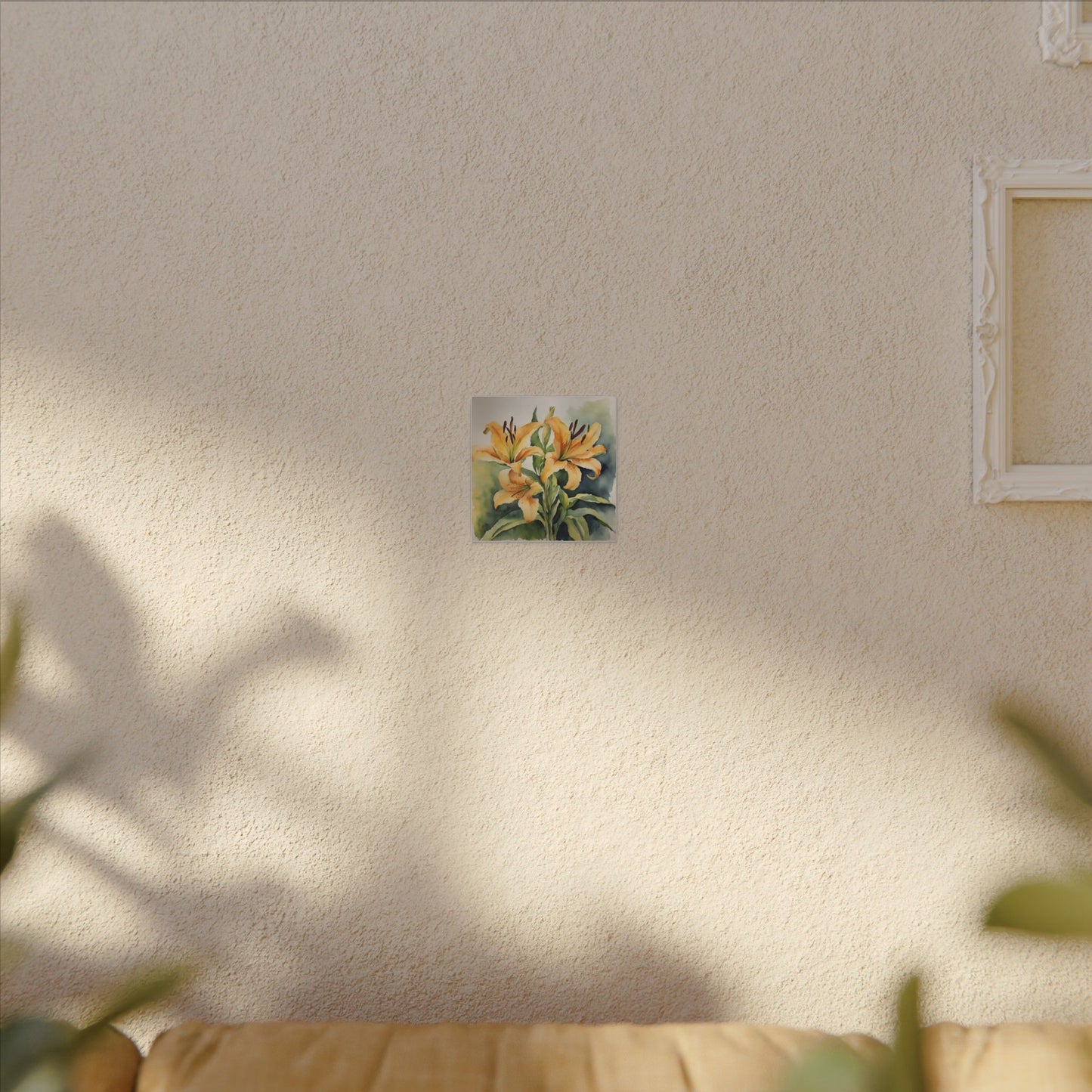 Matte Wall Canvas - Calla Lily - Bloom and Grow Collection