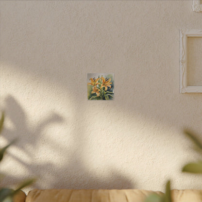 Matte Wall Canvas - Calla Lily - Bloom and Grow Collection