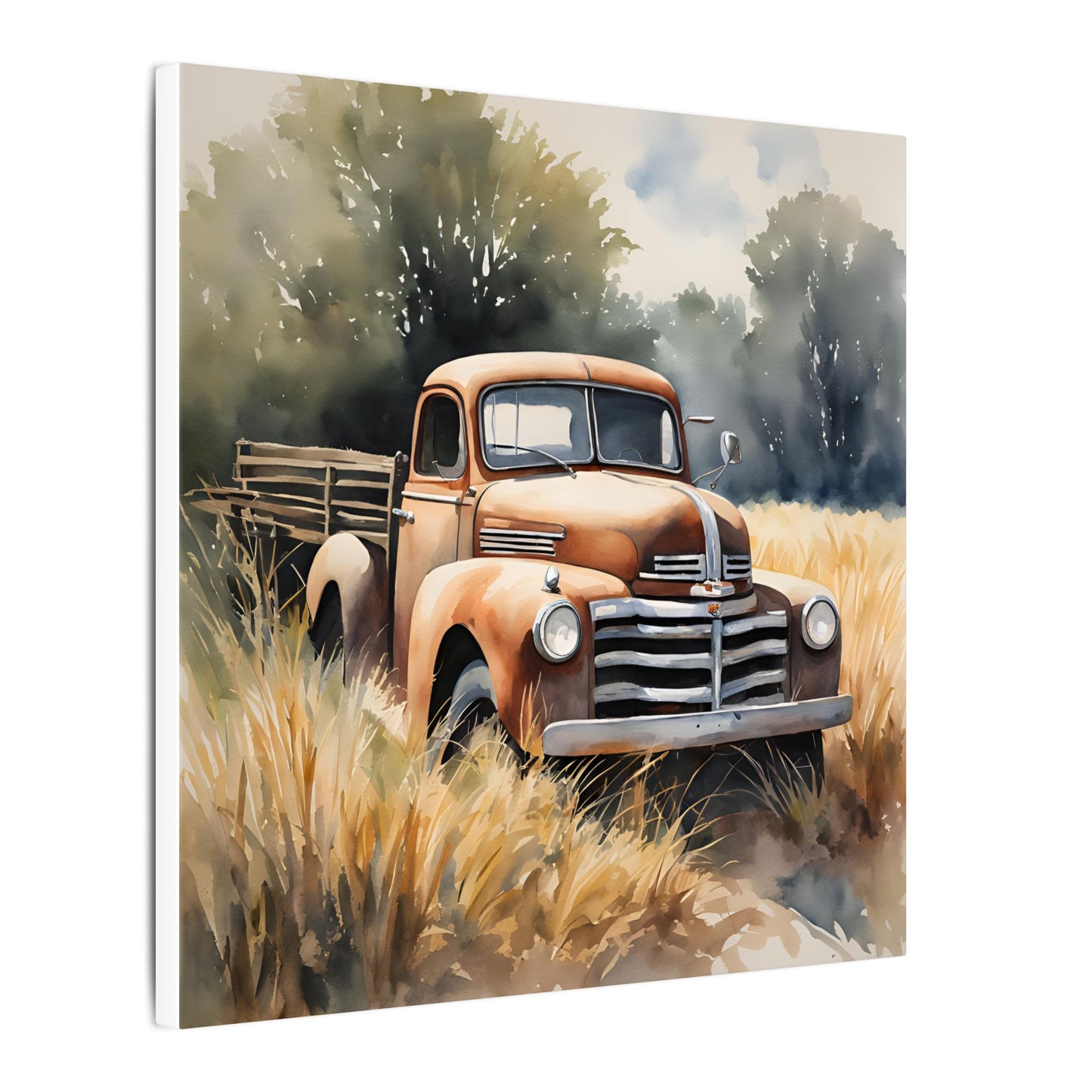 Matte Wall Canvas - Good Old Truck - Wheels & Wings Collection
