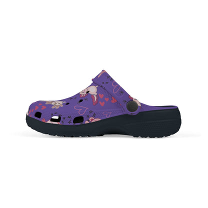 Kid's Foam Clogs - Axolotl - Periwinkle