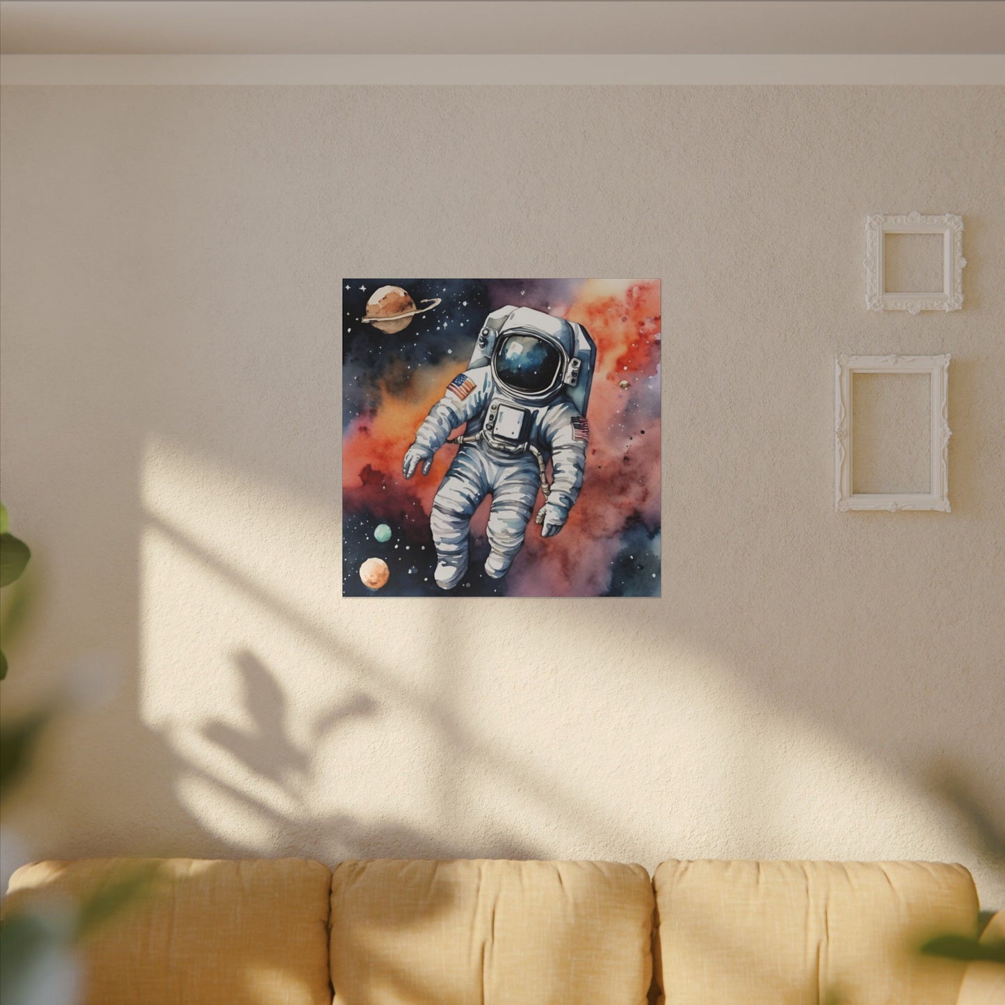 Matte Wall Canvas - Astronaut - Beyond the Stars Collection