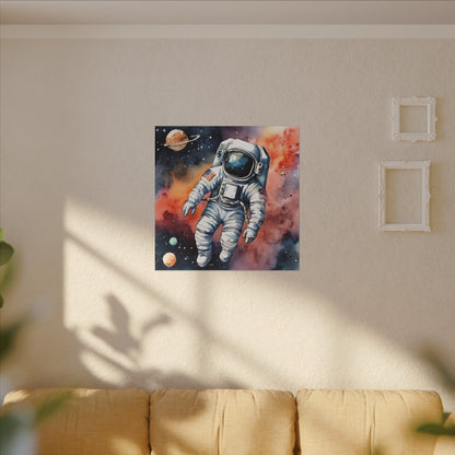 Matte Wall Canvas - Astronaut - Beyond the Stars Collection