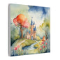 Matte Wall Canvas - Castlescape - Storybook Dreams Collection
