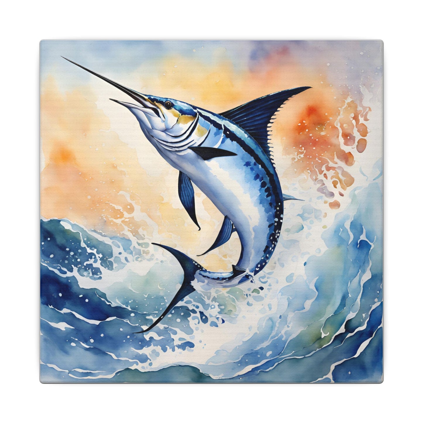 Matte Wall Canvas - Swordfish - The Great Outdoors Collection
