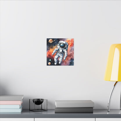 Matte Wall Canvas - Astronaut - Beyond the Stars Collection
