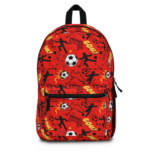Backpack - Soccer - Red Hot