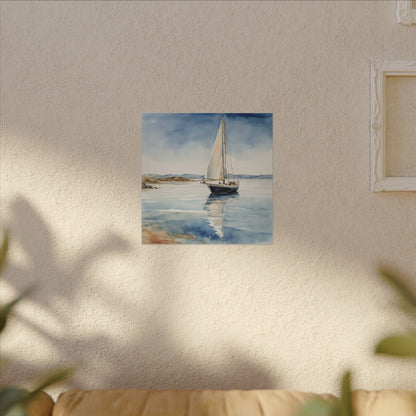 Matte Wall Canvas - Set Sail - Wheels & Wings Collection