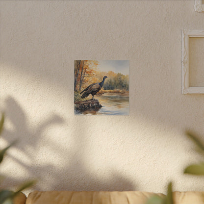 Matte Wall Canvas - Wild Turkey - The Great Outdoors Collection