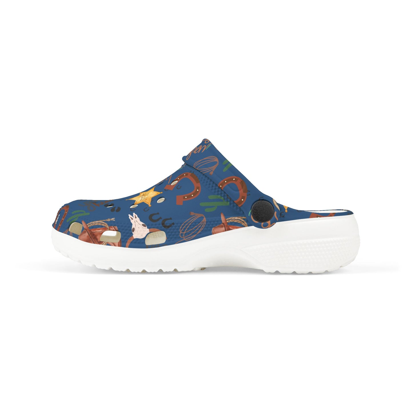 Kid's Foam Clogs - Cowboy - Denim