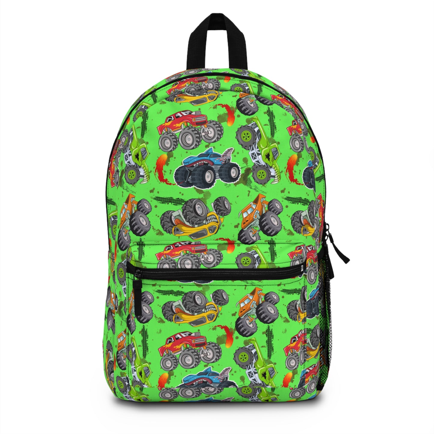 Backpack - Monster Truck - Screamin' Green
