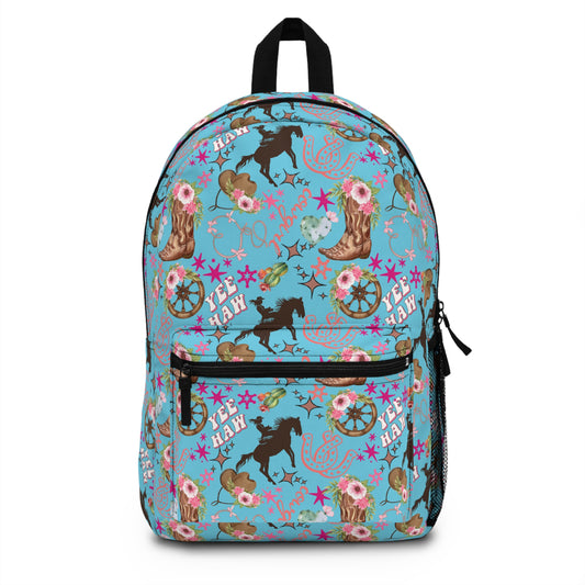 Backpack - Cowgirl - Light Blue